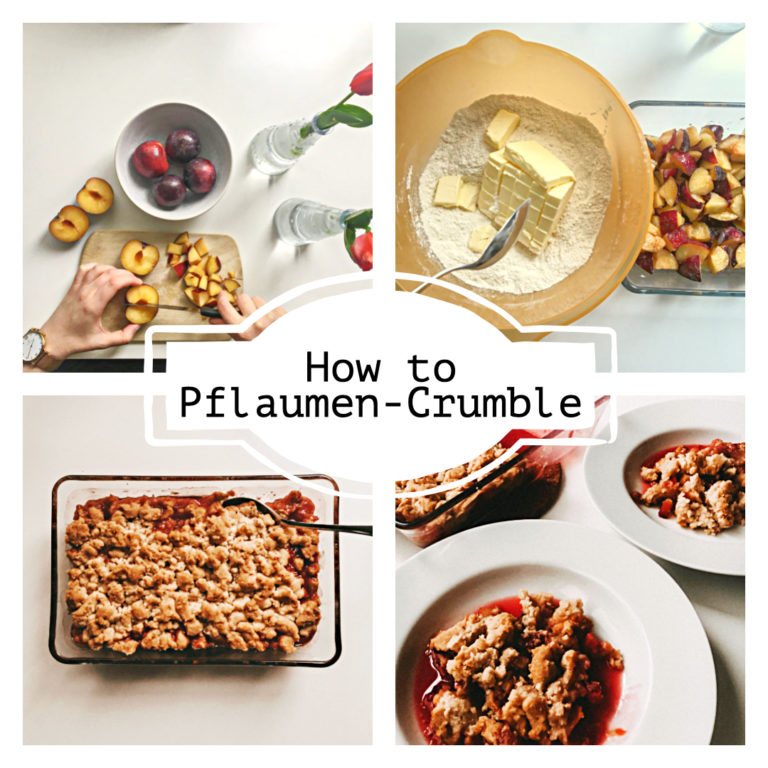 Pflaumen-Crumble